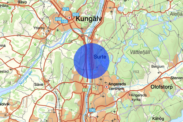 Surte 25 januari 19.07, Trafikbrott, Ale