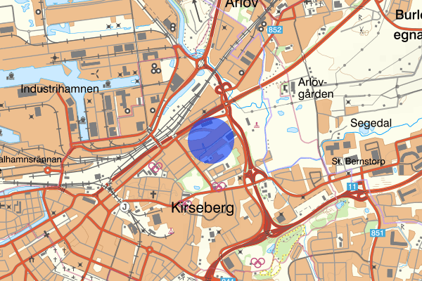 Kronetorpsgatan 27 januari 00.18, Brand, Malmö