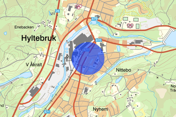Storgatan 31 januari 17.26, Rattfylleri, Hylte