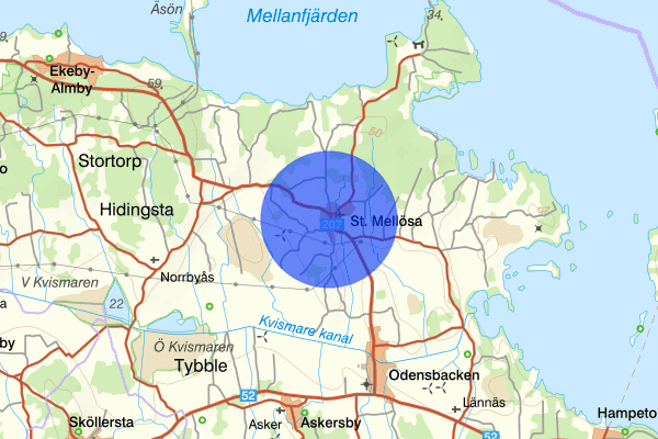 Stora Mellösa 03 februari 05.56, Brand, Örebro