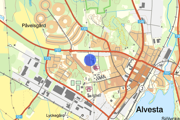 Hagagårdsvägen 05 februari 02.21, Brand, Alvesta