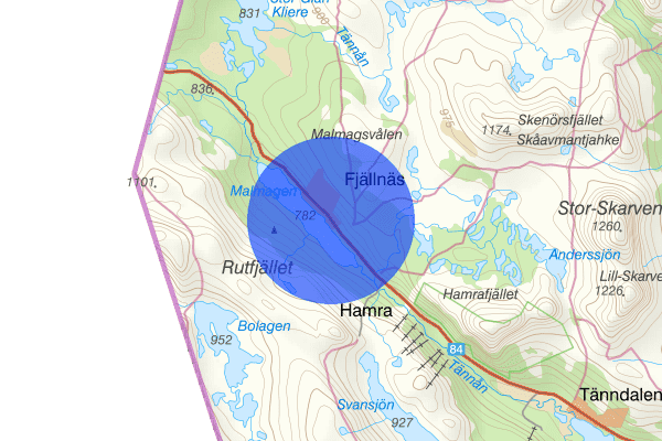 Fjällnäs 06 februari 13.56, Trafikkontroll, Härjedalen