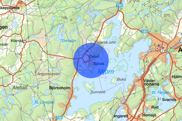 Sjövik 08 februari 16.40, Trafikolycka, personskada, Lerum