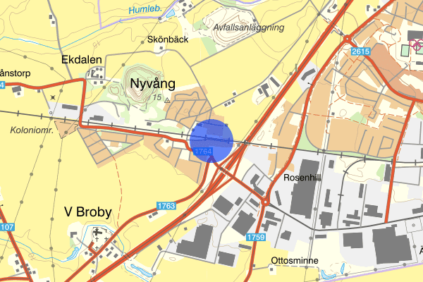 Nämndemansgatan 09 februari 11.10, Brand, Åstorp