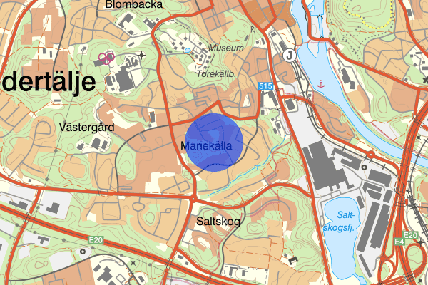 Liljevalchsgatan 10 februari 18.15, Brand, Södertälje