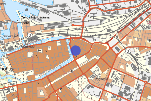 Porslinsgatan 11 februari 08.29, Djur, Malmö