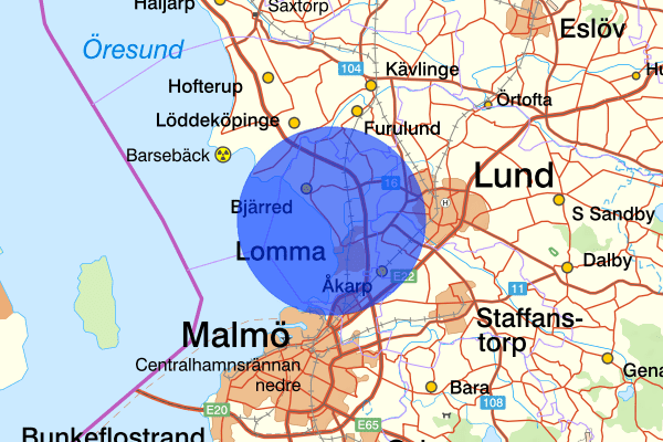 20 februari 15.34, Fylleri/LOB, Lomma