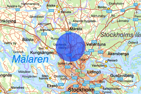 21 februari 10.01, Räddningsinsats, Upplands väsby