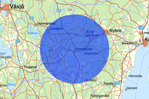 21 mars 01.30, Rattfylleri, Emmaboda