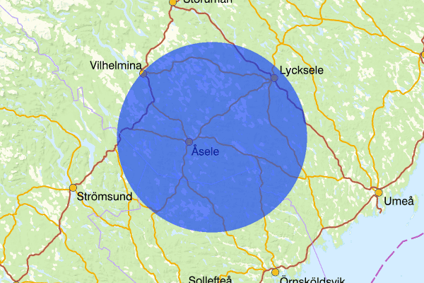 27 mars 12.15, Trafikolycka, Åsele