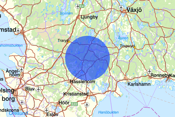 30 mars 23.51, Misshandel, grov, Osby