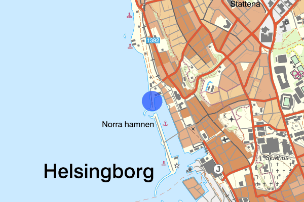 Båthusgatan 17 april 09.43, Anträffad död, Helsingborg