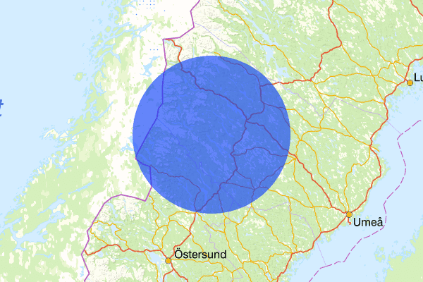 18 april 07.34, Fjällräddning, Vilhelmina