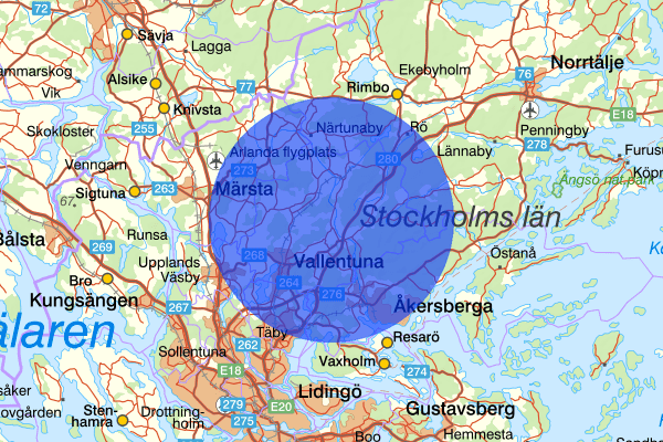 23 april 23.52, Brand, Vallentuna