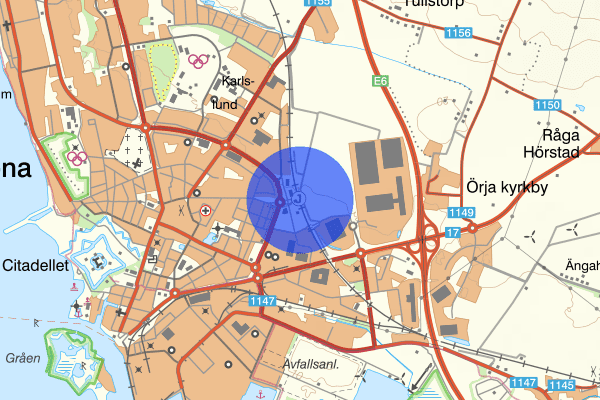 Landskrona 19 maj 22.21, Misshandel, Landskrona