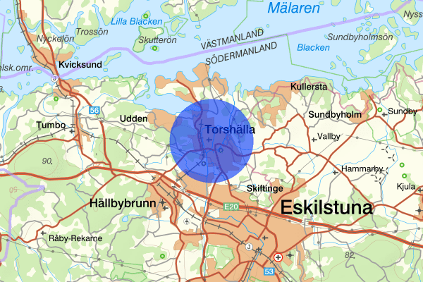 Torshälla 19 maj 14.59, Inbrott, Eskilstuna