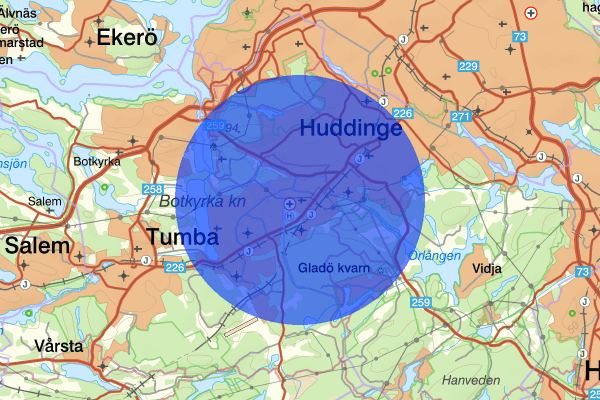 Flemingsberg 19 maj 21.00, Mord/dråp, försök, Huddinge