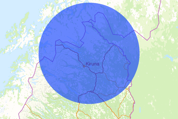 24 maj 18.09, Arbetsplatsolycka, Kiruna