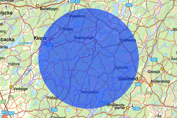 25 maj 18.22, Misshandel, grov, Svenljunga