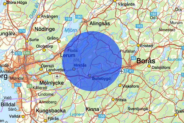 20 juni 11.06, Trafikolycka, Bollebygd