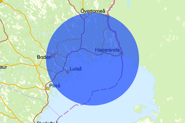 24 juni 08.55, Arbetsplatsolycka, Kalix