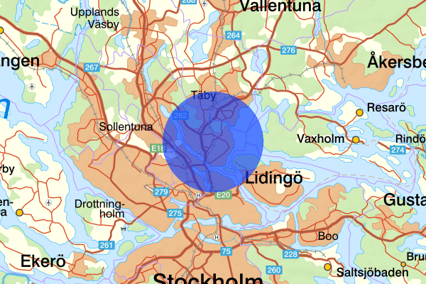 03 juli 10.50, Trafikolycka, Danderyd