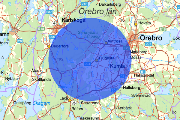 04 juli 07.00, Sammanfattning natt, Örebro län