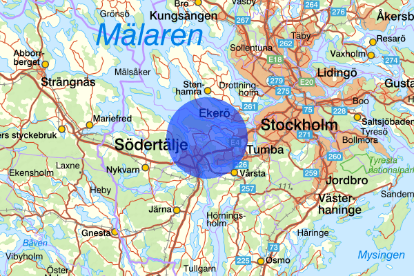 05 juli 16.31, Trafikolycka, Salem
