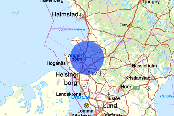 19 juli 22.29, Trafikbrott, Ängelholm
