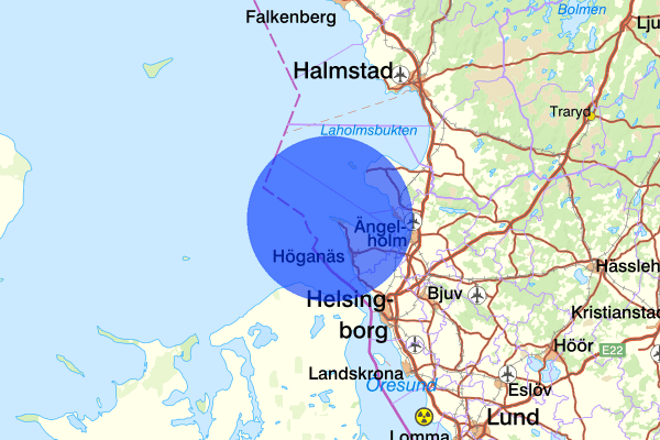 28 juli 12.54, Trafikolycka, Höganäs