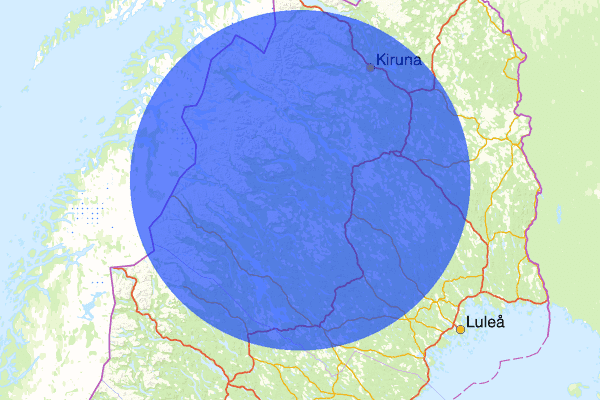 13 oktober 11.33, Anträffat gods, Jokkmokk