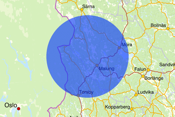 16 oktober 18.20, Rattfylleri, Malung-Sälen