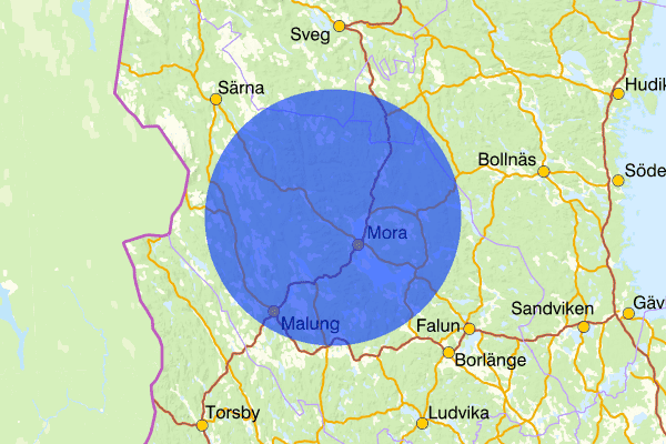 23 oktober 14.45, Trafikolycka, personskada, Mora