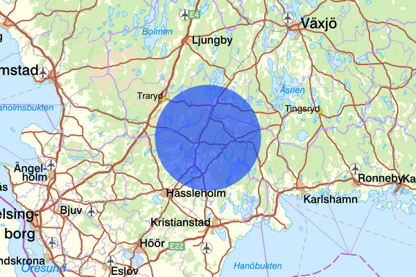 02 november 19.54, Skadegörelse, Osby