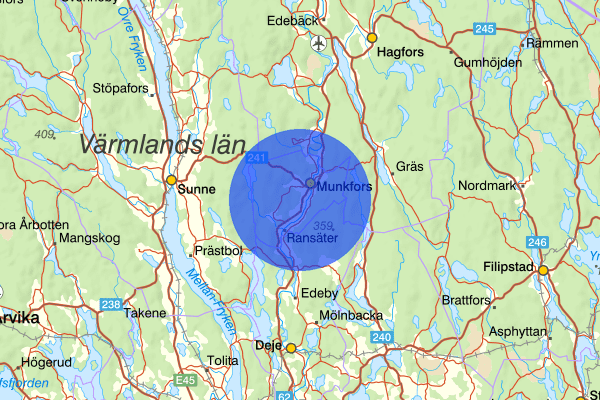 14 november 17.17, Trafikolycka, Munkfors