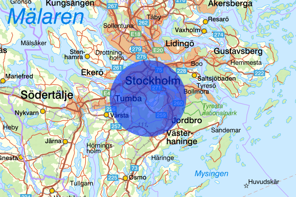 18 november 05.59, Brand, Huddinge