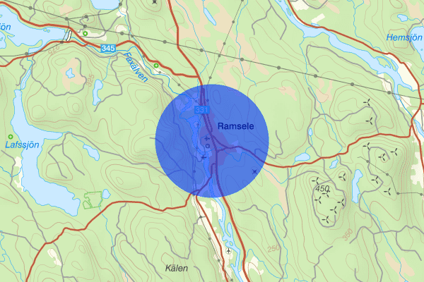 Ramsele 27 november 16.53, Trafikolycka, vilt, Sollefteå