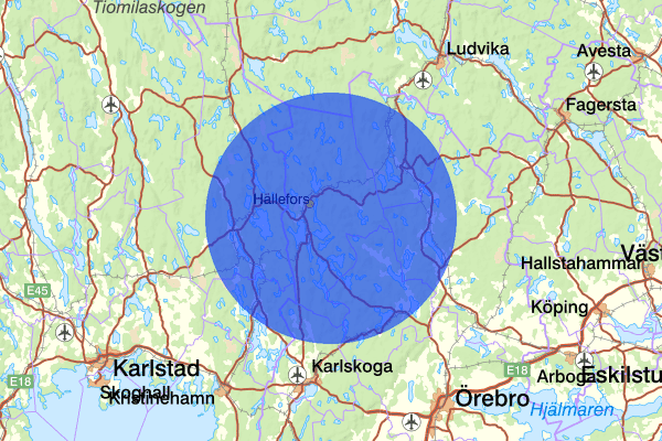 27 november 20.40, Olaga hot, Hällefors