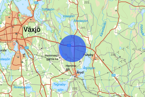 Risinge 28 november 06.24, Trafikolycka, Växjö