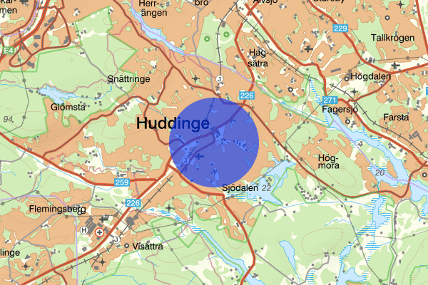 Kvarnbergsplan 28 november 16.15, Trafikolycka, personskada, Huddinge