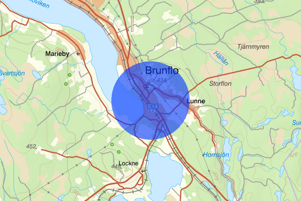 Brunflo 29 november 16.29, Trafikolycka, Östersund