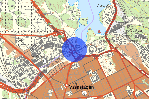 Trafikpats Norrtull 30 november 17.32, Kontroll person/fordon, Solna