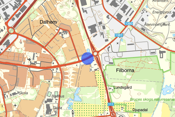 Vasatorpsvägen 01 december 01.59, Skadegörelse, Helsingborg