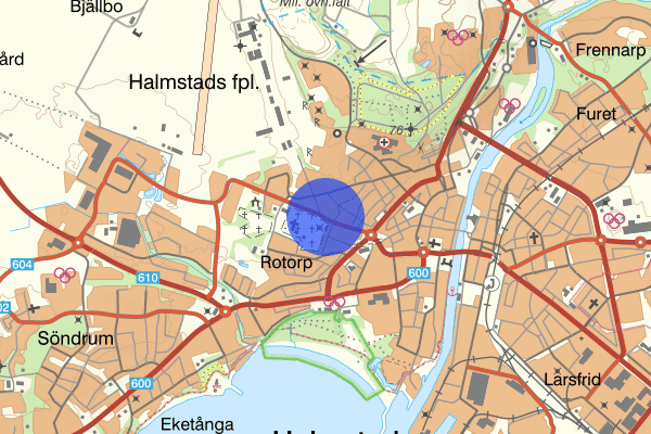Karlsrovägen 02 december 16.37, Trafikolycka, singel, Halmstad