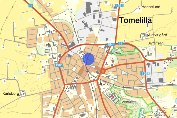 Norregatan 03 december 15.49, Misshandel, Tomelilla