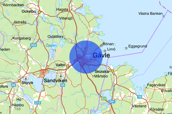 Gävle 03 december 17.57, Trafikolycka, personskada, Gävle