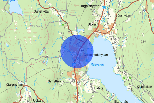 Guldsmedshyttan 04 december 11.34, Brand, Lindesberg