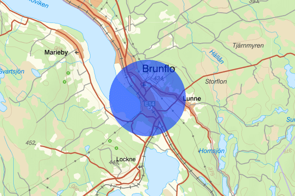Brunflo 06 december 12.49, Trafikolycka, Östersund