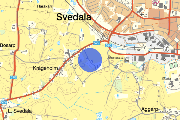 Kråkegårdsvägen 06 december 18.00, Brand, Svedala