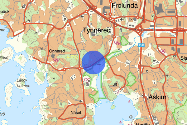 Näsetvägen 07 december 17.07, Trafikolycka, Göteborg